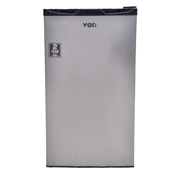 VON VARM-11DHS Mini Fridge 90L Silver