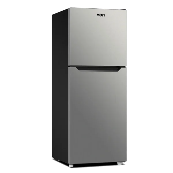 VON VART-25NHS Double Door No Frost Fridge 220L-silver