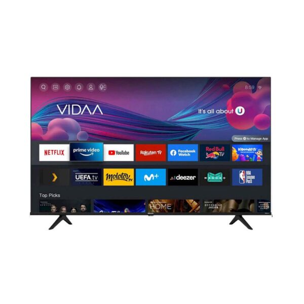 Hisense 75 Inch A6 Smart 75A6KEN 4K UHD Frameless TV