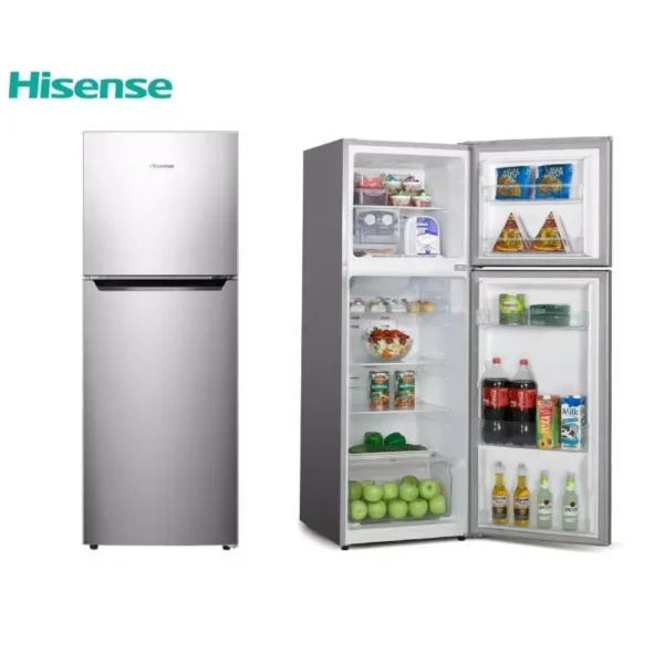 Hisense 154L REF154DR Frost Silver Two Door Fridge