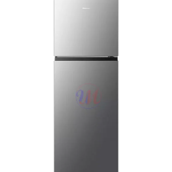 Hisense REF418DR 424L Double Door Silver Fridge