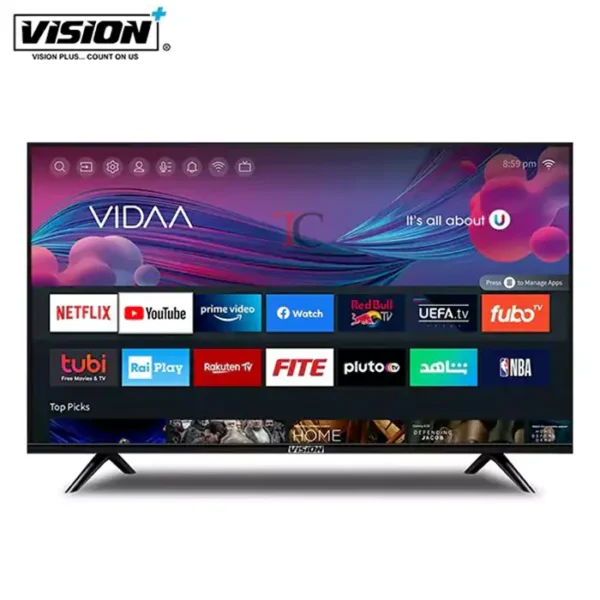 Vision Plus 43-Inch VP8843KV 4K VIDAA Smart Tv