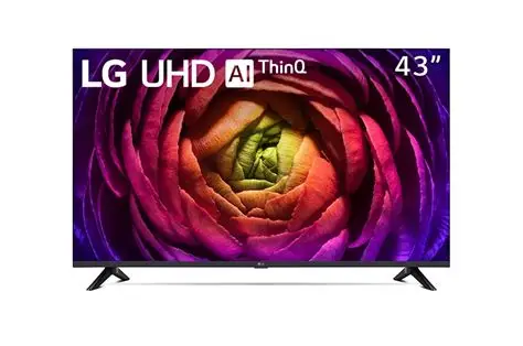 LG 43UT8006 43-Inch LED-4K UHD Smart Tv Thin AI 2025 Model