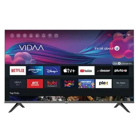 Vision Plus 55-Inch VP8855KV VIDAA Smart Tv