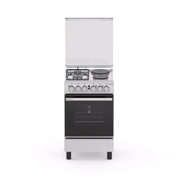 Hisense 60x55cm HF622GEES 2Electric+2Gas Cooker